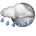 Forecast: Mostly cloudy and cooler. Windy with possible wind shift to the W, SW, or S. Forecast: Mostly cloudy and cooler. Windy with possible wind shift to the W, SW, or S.